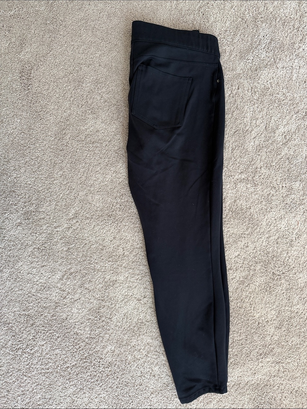 SPANX Black Slim Ponte Ankle Pants - Pull-On - Picture 2 of 2